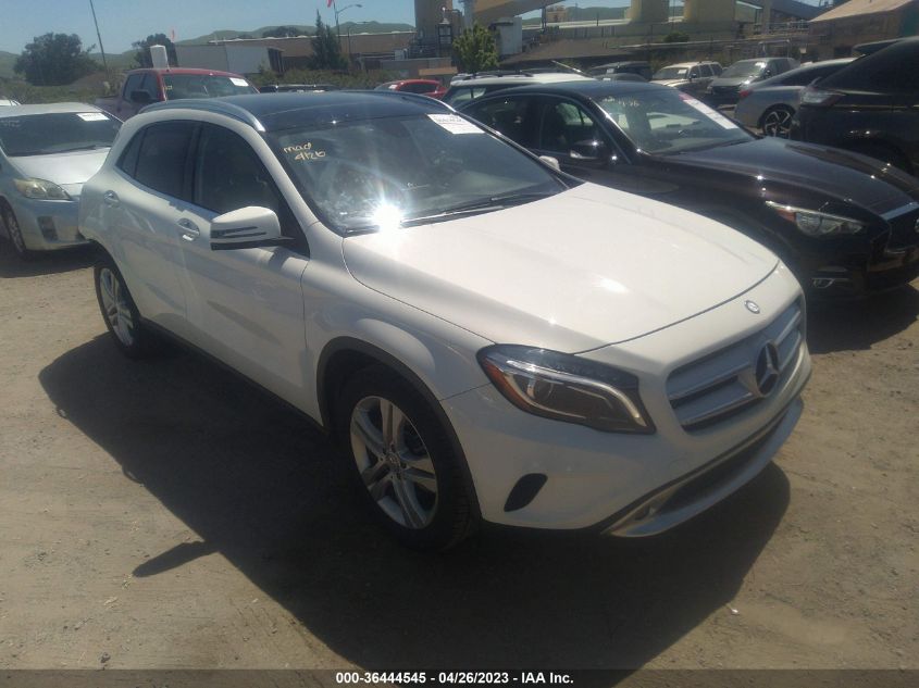 2015 MERCEDES-BENZ GLA-CLASS GLA 250 - WDCTG4GB0FJ181217