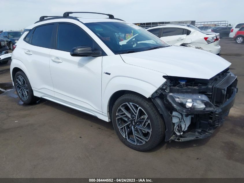2022 HYUNDAI KONA N LINE - KM8K33A31NU821260