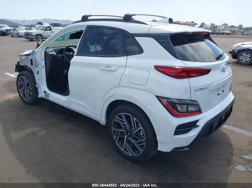 2022 HYUNDAI KONA N LINE - KM8K33A31NU821260