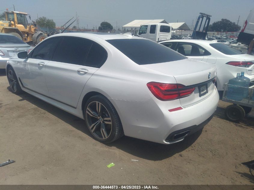2019 BMW 7 SERIES 750I - WBA7F0C57KGM24223
