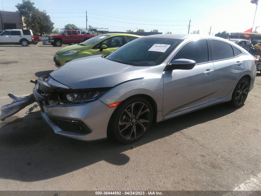 VIN 2HGFC2F8XLH565822 2020 HONDA CIVIC SEDAN SPORT