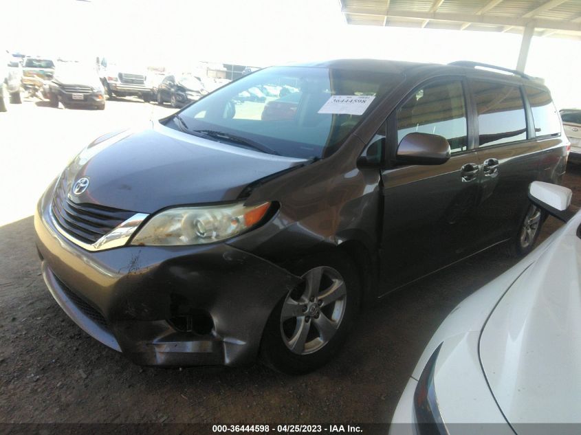 2014 TOYOTA SIENNA LE - 5TDKK3DC8ES445437