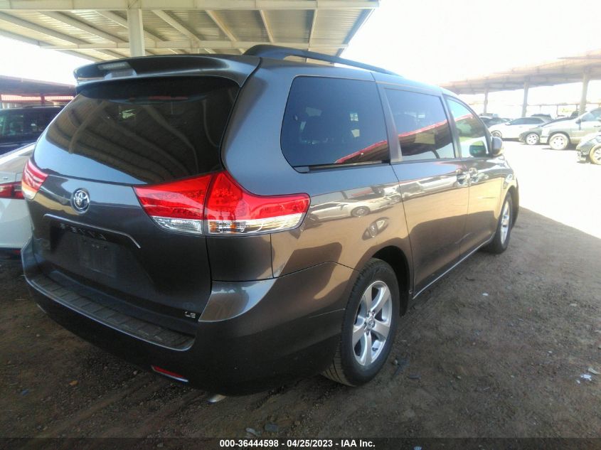 2014 TOYOTA SIENNA LE - 5TDKK3DC8ES445437