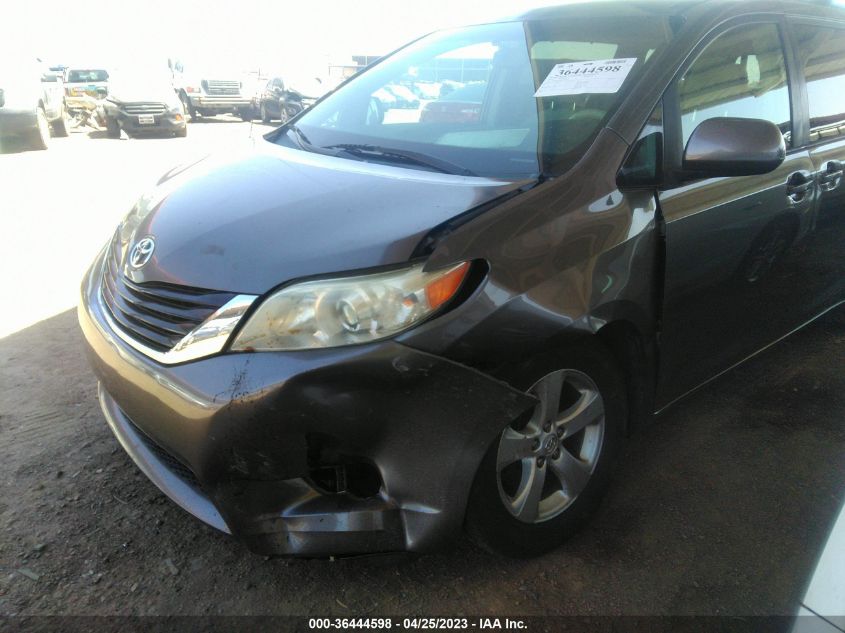 2014 TOYOTA SIENNA LE - 5TDKK3DC8ES445437