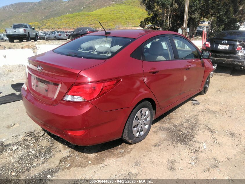 2017 HYUNDAI ACCENT SE - KMHCT4AEXHU394953