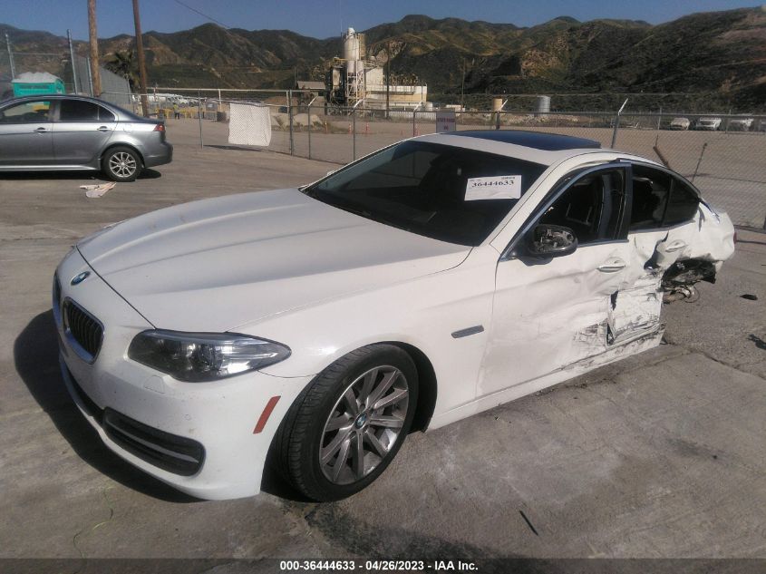 2014 BMW 5 SERIES 535I - WBA5B1C52ED483355