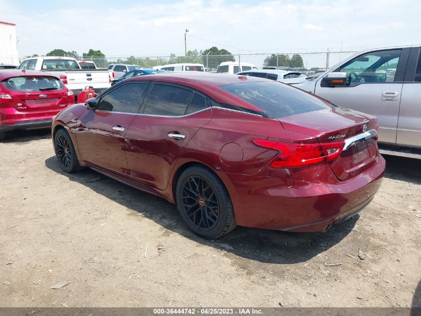 2017 NISSAN MAXIMA S - 1N4AA6APXHC383297