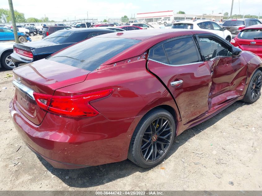 2017 NISSAN MAXIMA S - 1N4AA6APXHC383297