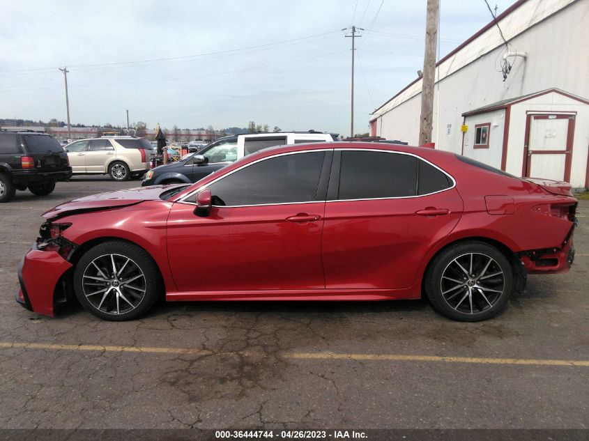 2021 TOYOTA CAMRY SE - 4T1T11BK2MU025037