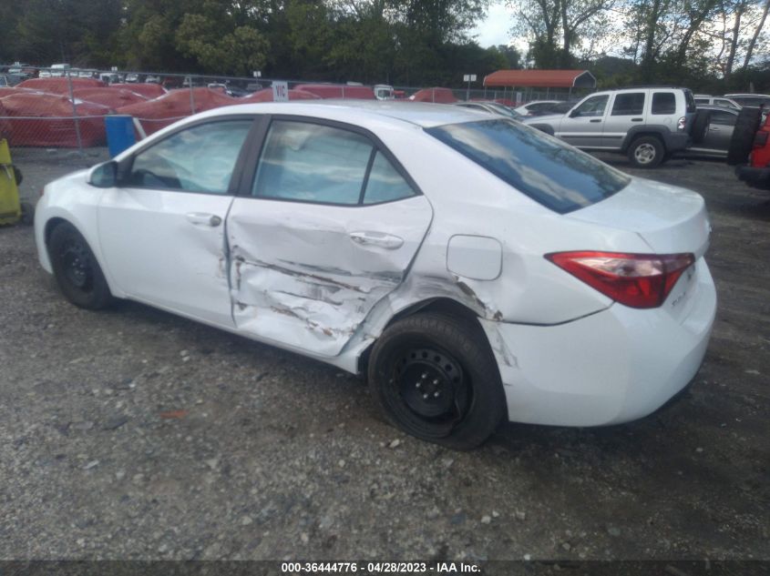 2019 TOYOTA COROLLA L/LE/SE/XLE/XSE - 2T1BURHE8KC240858