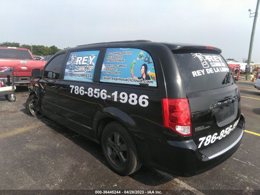 2013 DODGE GRAND CARAVAN SXT - 2C4RDGCG2DR551880
