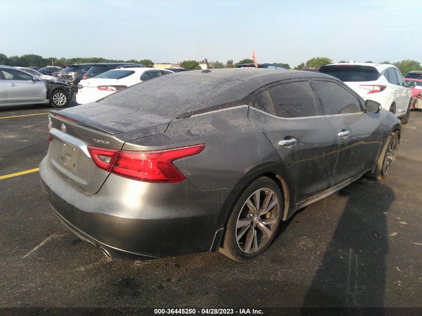 2018 NISSAN MAXIMA PLATINUM - 1N4AA6AP4JC405722