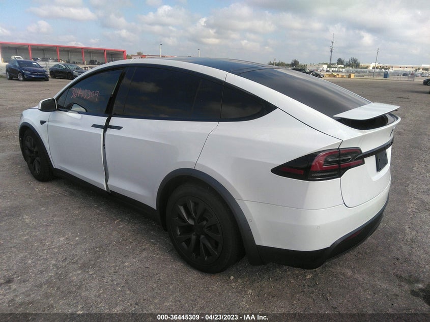 VIN 7SAXCDE5XPF381632 2023 TESLA MODEL X