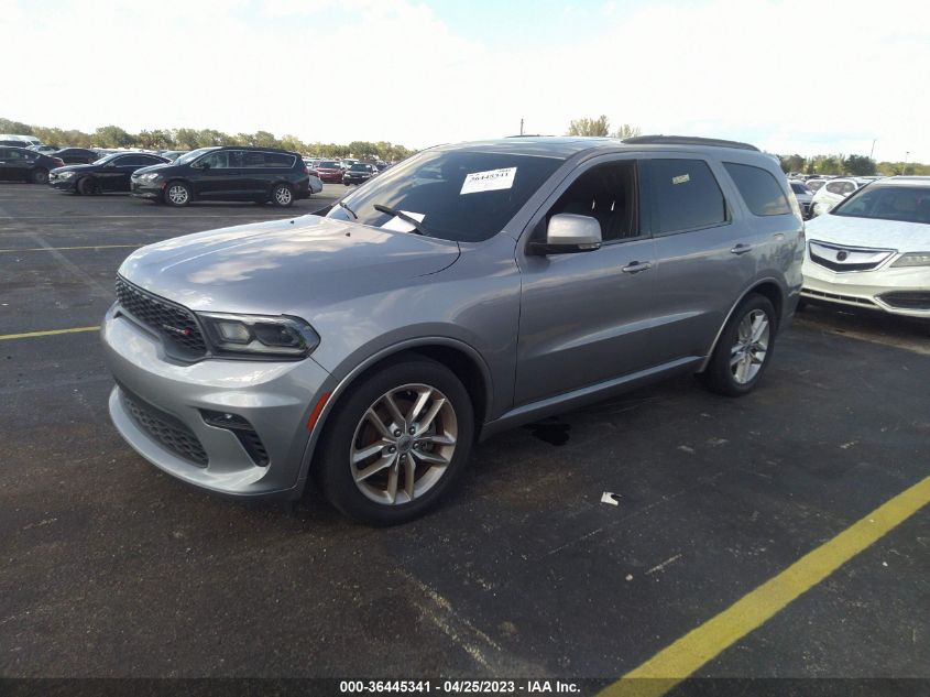 2021 DODGE DURANGO GT PLUS - 1C4RDHDG7MC608605