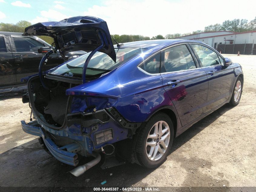 2016 FORD FUSION SE - 1FA6P0H76G5131542