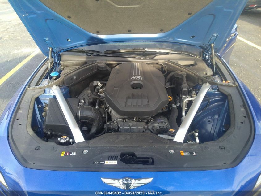 2022 GENESIS G70 2.0T - KMTG34TA3NU093129