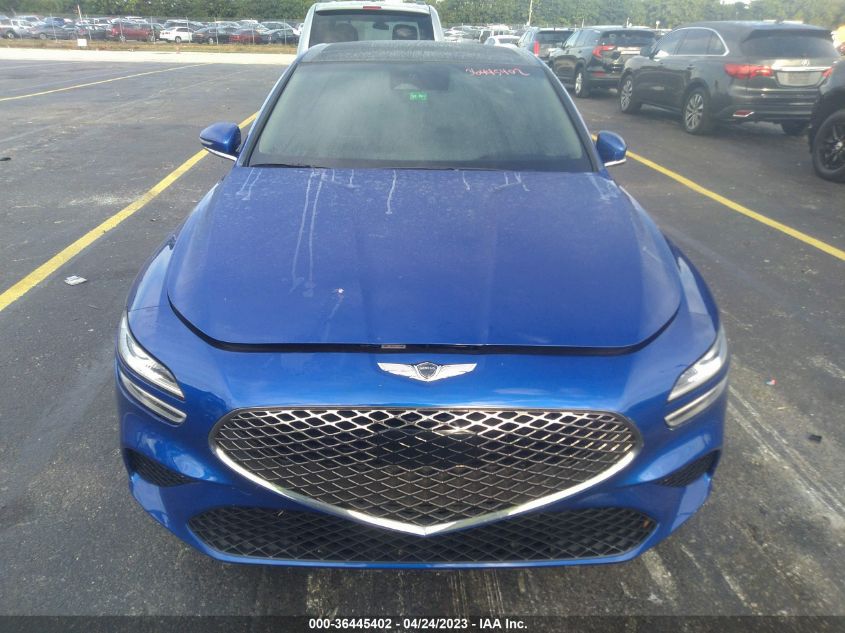 2022 GENESIS G70 2.0T - KMTG34TA3NU093129