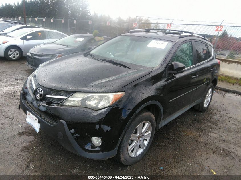 VIN 2T3WFREVXDW025619 2013 TOYOTA RAV4 no.2