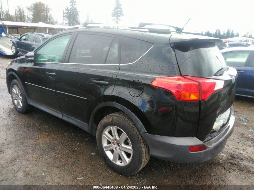 VIN 2T3WFREVXDW025619 2013 TOYOTA RAV4 no.3