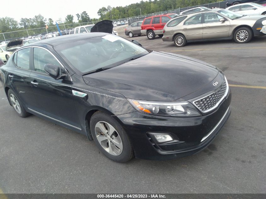 2014 KIA OPTIMA HYBRID LX - KNAGM4AD4E5067235