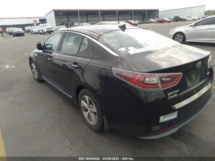 2014 KIA OPTIMA HYBRID LX - KNAGM4AD4E5067235