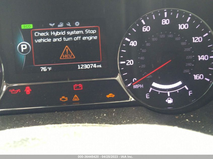 2014 KIA OPTIMA HYBRID LX - KNAGM4AD4E5067235