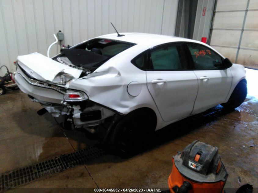 2015 DODGE DART SXT - 1C3CDFBBXFD435262