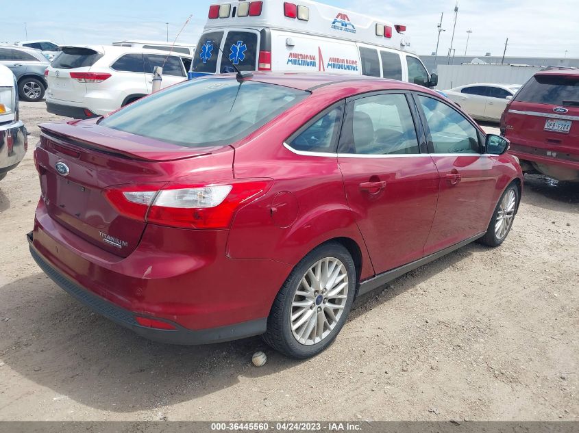 2014 FORD FOCUS TITANIUM - 1FADP3J24EL228769