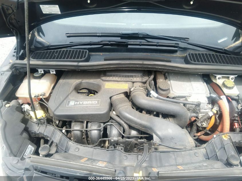 2013 FORD C-MAX HYBRID SEL - 1FADP5BU5DL505374