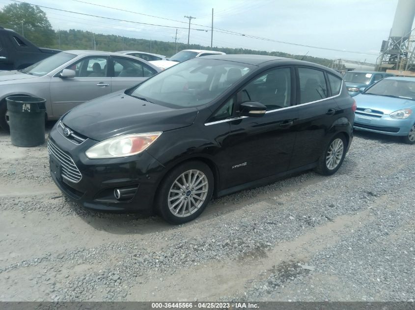 2013 FORD C-MAX HYBRID SEL - 1FADP5BU5DL505374