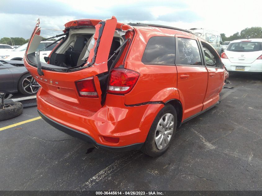 2018 DODGE JOURNEY SXT - 3C4PDCBGXJT503733