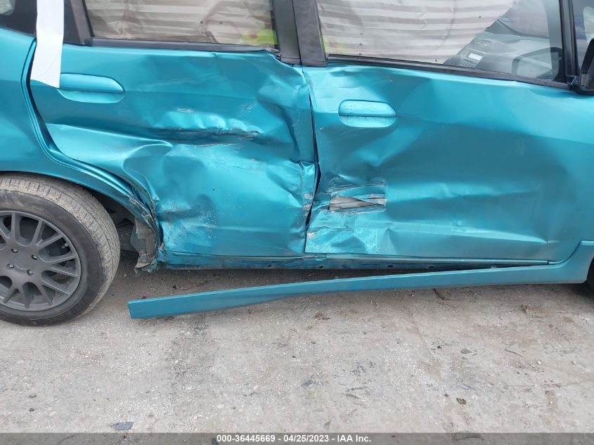 2013 HONDA FIT SPORT - JHMGE8G58DC037509