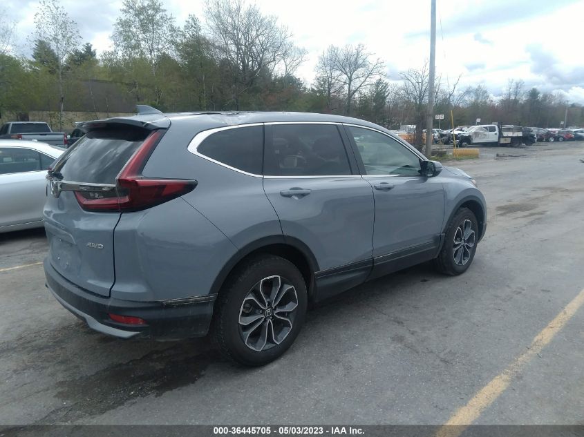 2022 HONDA CR-V EX-L - 2HKRW2H83NH628320
