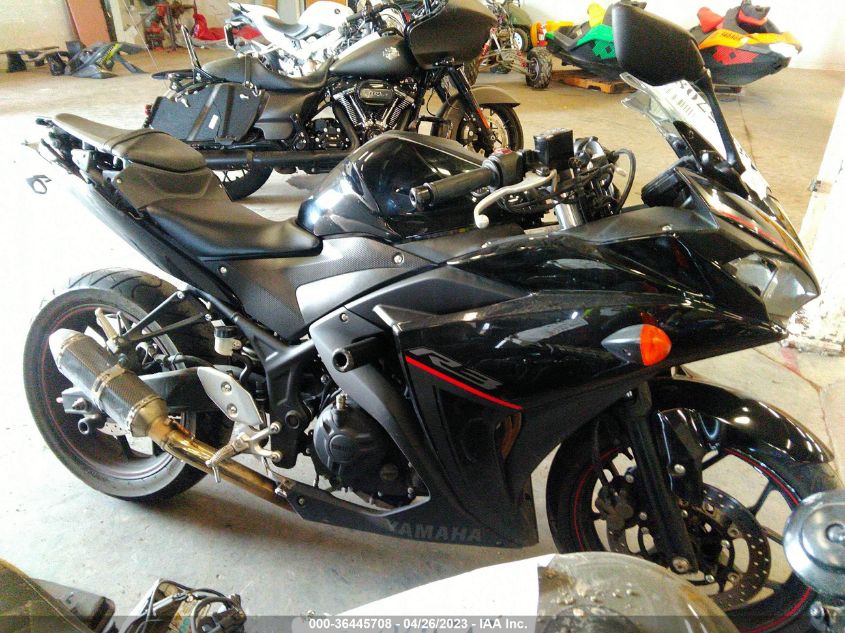 2018 YAMAHA YZFR3 MH3RH06Y1JK018477