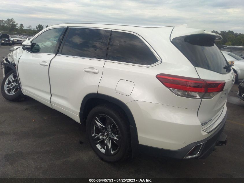 2018 TOYOTA HIGHLANDER LIMITED - 5TDDZRFH3JS495849