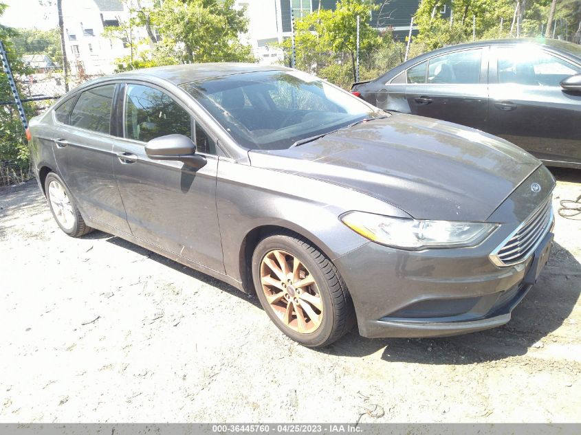 2017 FORD FUSION SE - 3FA6P0HD0HR117415