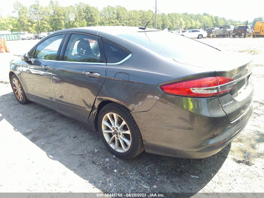 2017 FORD FUSION SE - 3FA6P0HD0HR117415