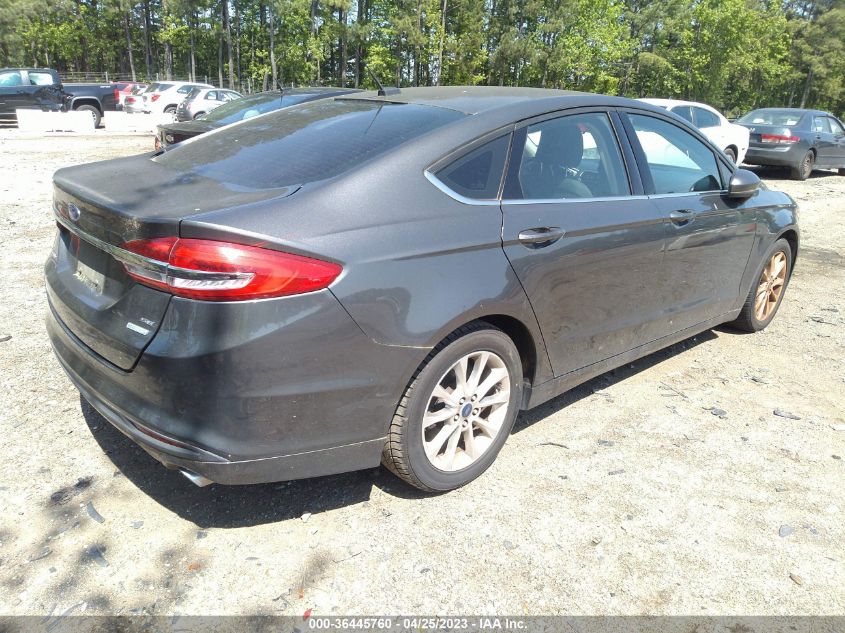 2017 FORD FUSION SE - 3FA6P0HD0HR117415