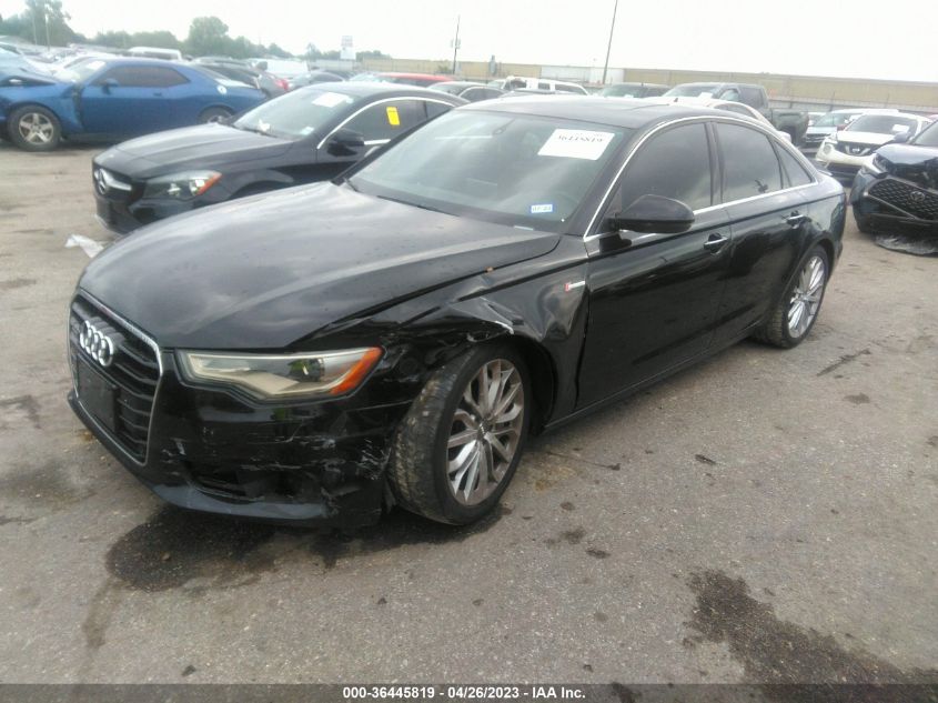 2013 AUDI A6 3.0T PREMIUM PLUS - WAUGGAFC5DN024804