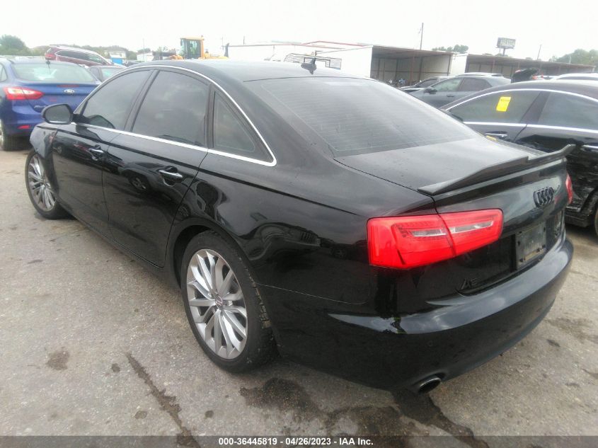 2013 AUDI A6 3.0T PREMIUM PLUS - WAUGGAFC5DN024804