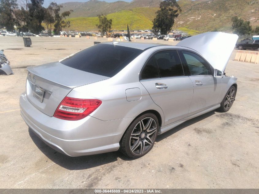 2014 MERCEDES-BENZ C-CLASS C 250 - WDDGF4HBXEG221653
