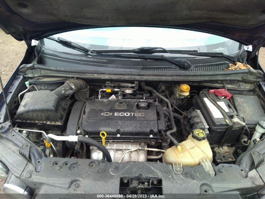 2015 CHEVROLET SONIC LT - 1G1JC5SH8F4151772