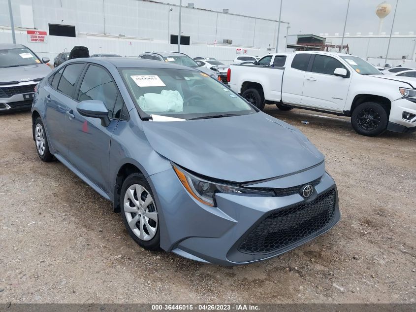 2022 TOYOTA COROLLA LE - 5YFEPMAE9NP345009