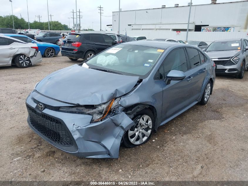 2022 TOYOTA COROLLA LE - 5YFEPMAE9NP345009