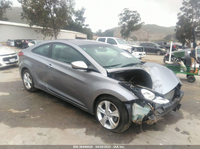 2013 HYUNDAI ELANTRA COUPE GS PZEV - KMHDH6AE7DU014561