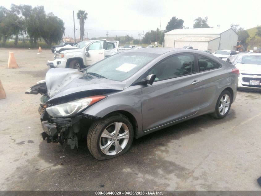 2013 HYUNDAI ELANTRA COUPE GS PZEV - KMHDH6AE7DU014561