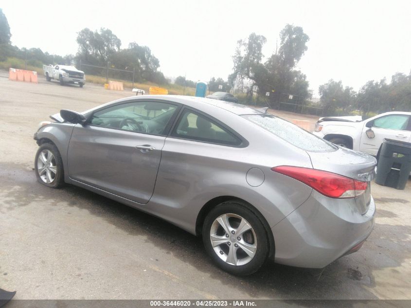 2013 HYUNDAI ELANTRA COUPE GS PZEV - KMHDH6AE7DU014561
