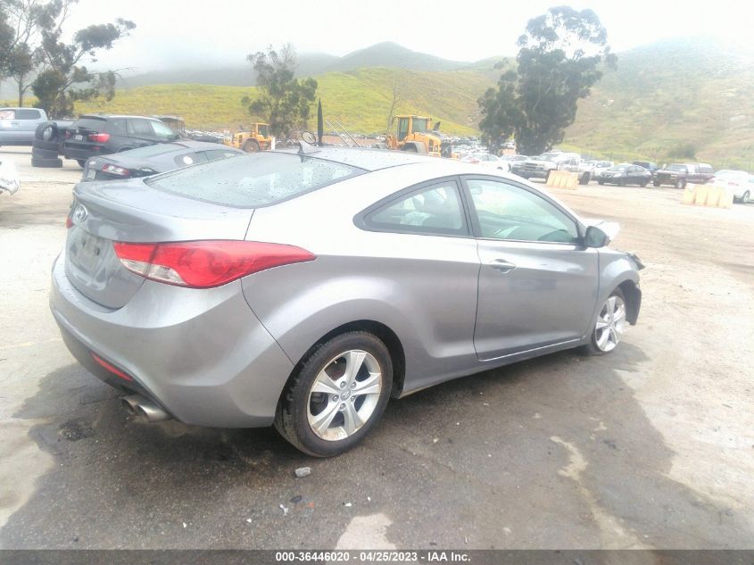 2013 HYUNDAI ELANTRA COUPE GS PZEV - KMHDH6AE7DU014561