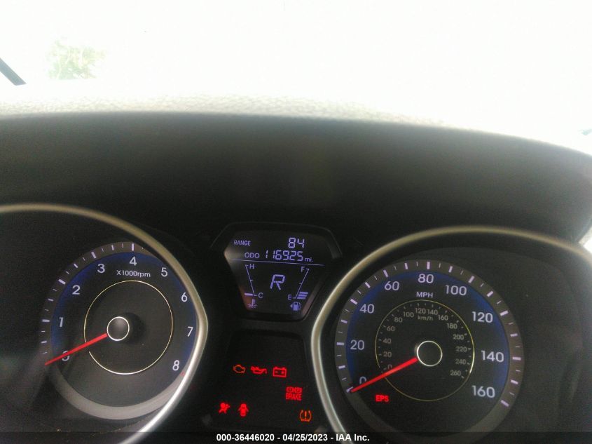 2013 HYUNDAI ELANTRA COUPE GS PZEV - KMHDH6AE7DU014561