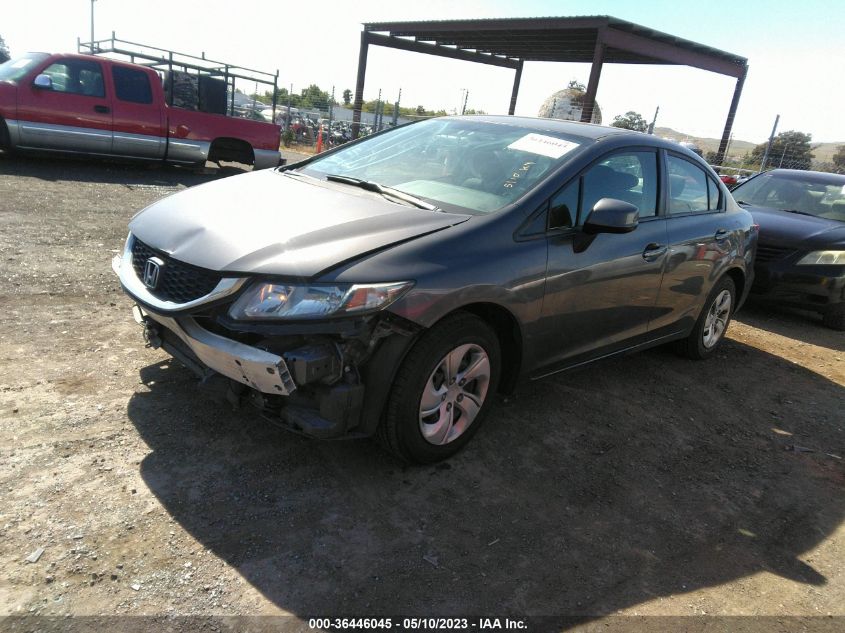 2013 HONDA CIVIC SDN LX - 2HGFB2F50DH520883